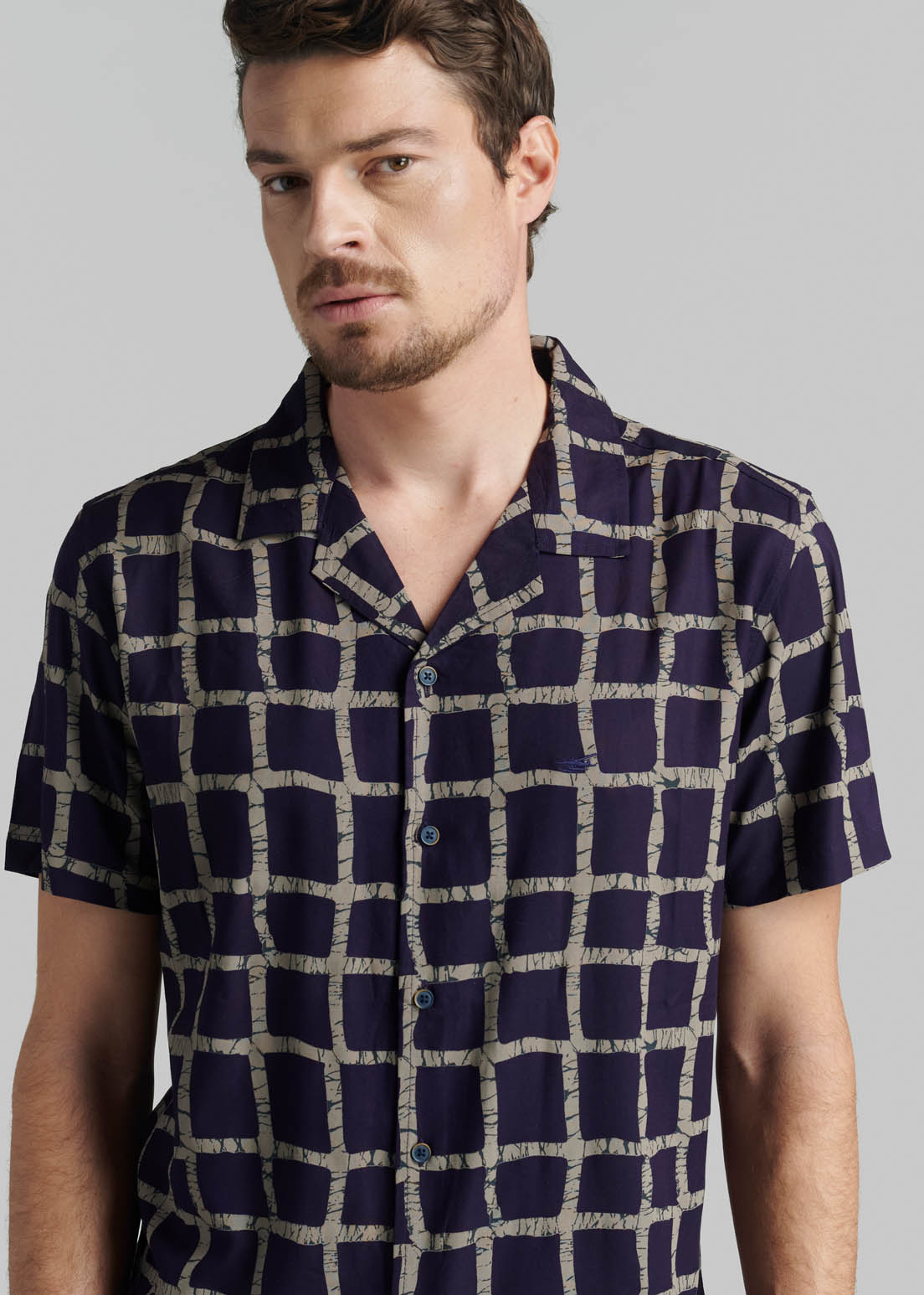CAMISA PORTLAND NAVY - 3