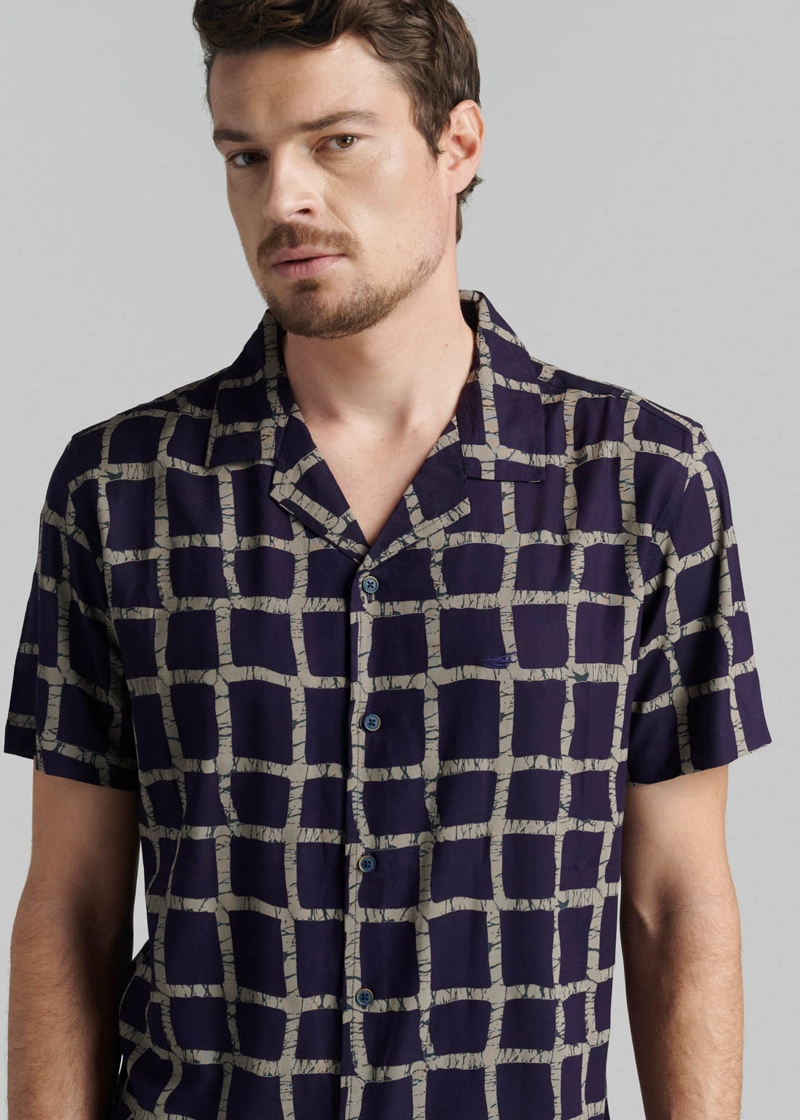 CAMISA PORTLAND NAVY - 3