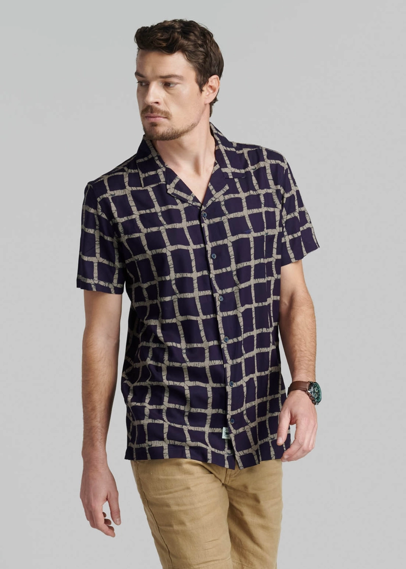 CAMISA PORTLAND NAVY - 5