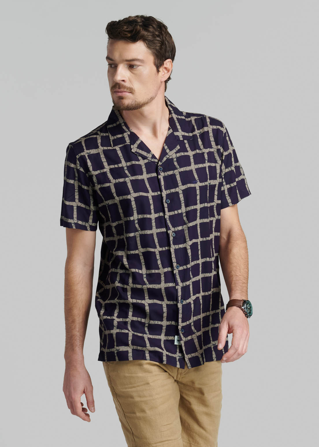 CAMISA PORTLAND NAVY - 5