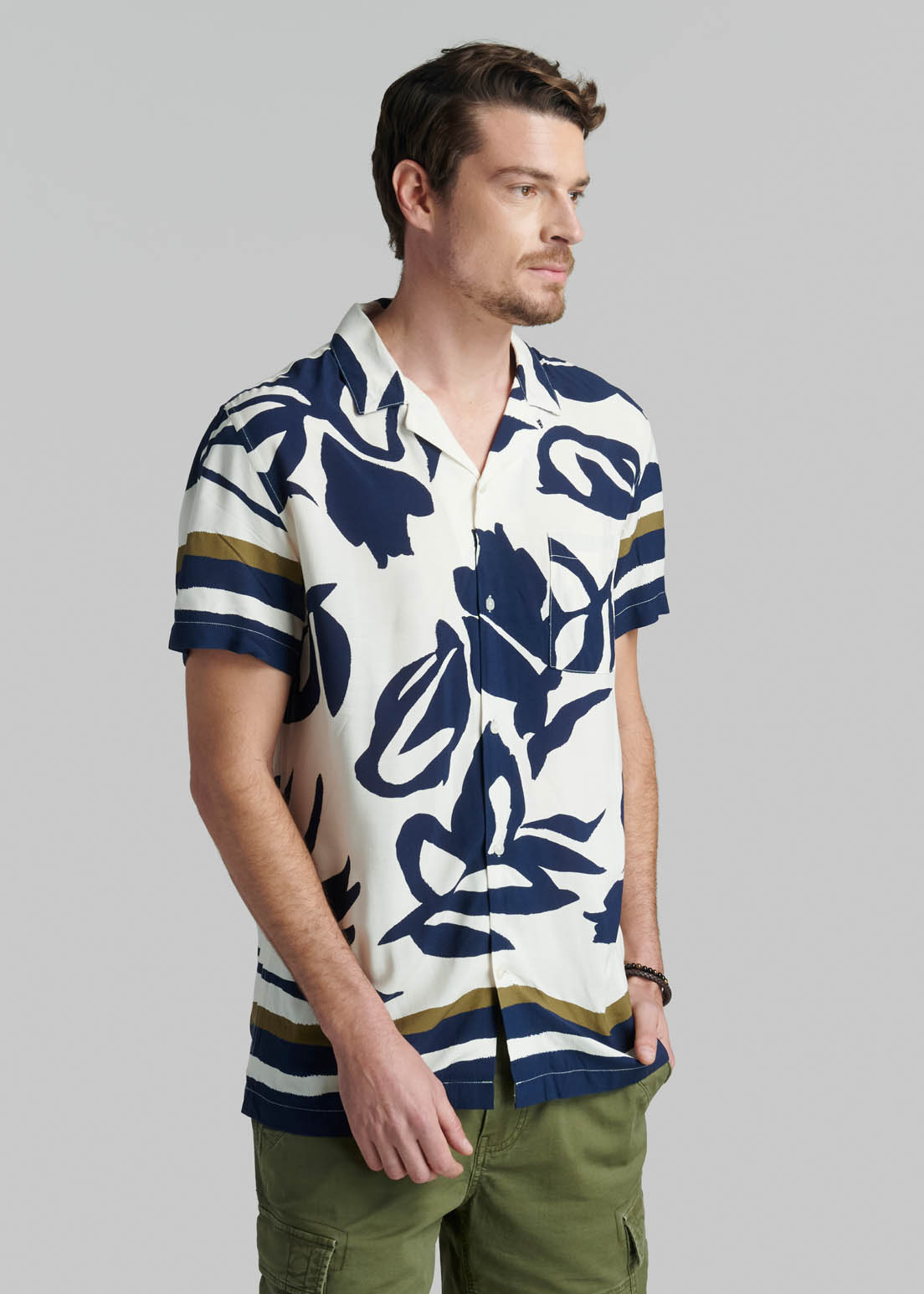 CAMISA CLAREMONT NAVY - 1