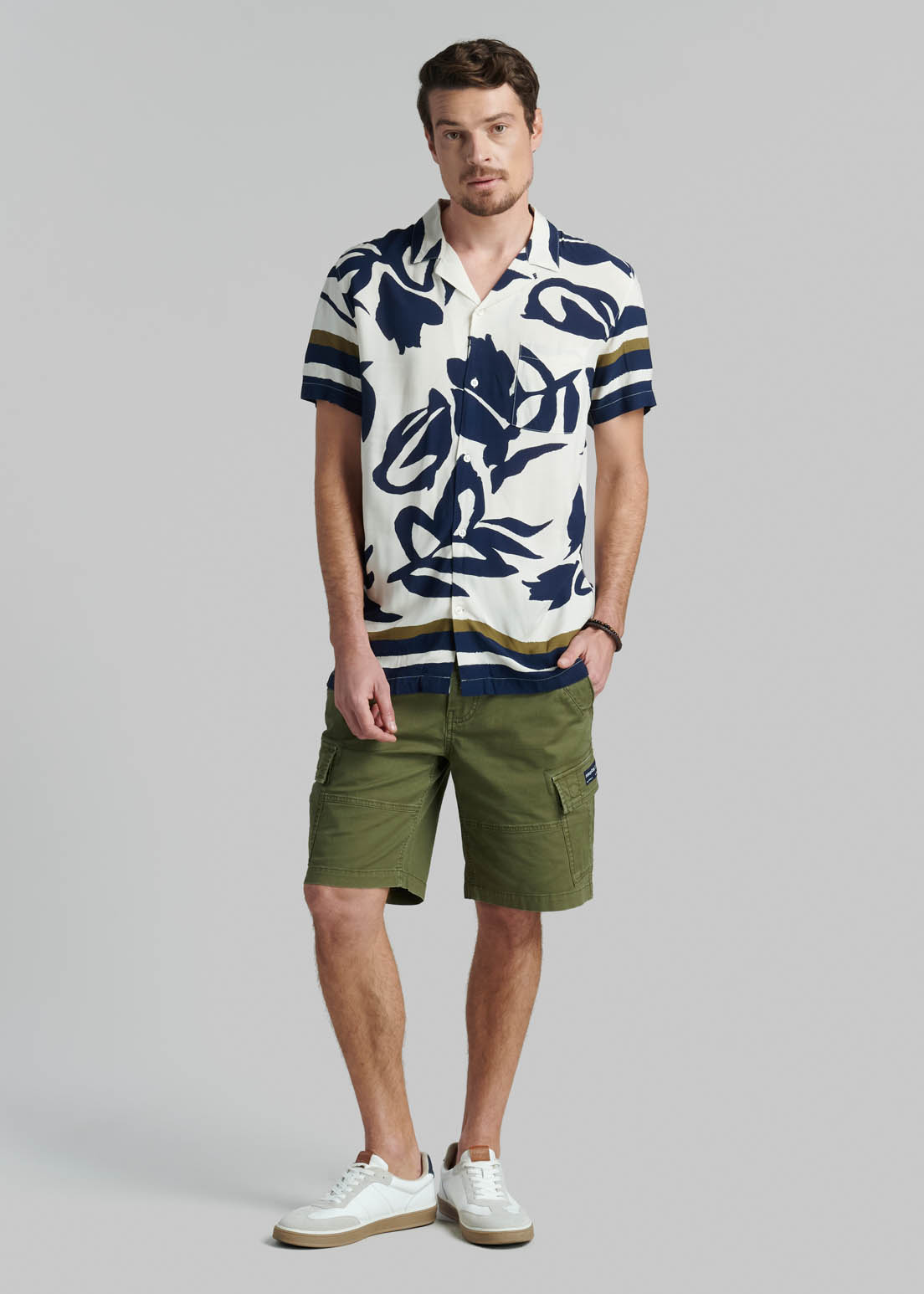 CAMISA CLAREMONT NAVY - 2
