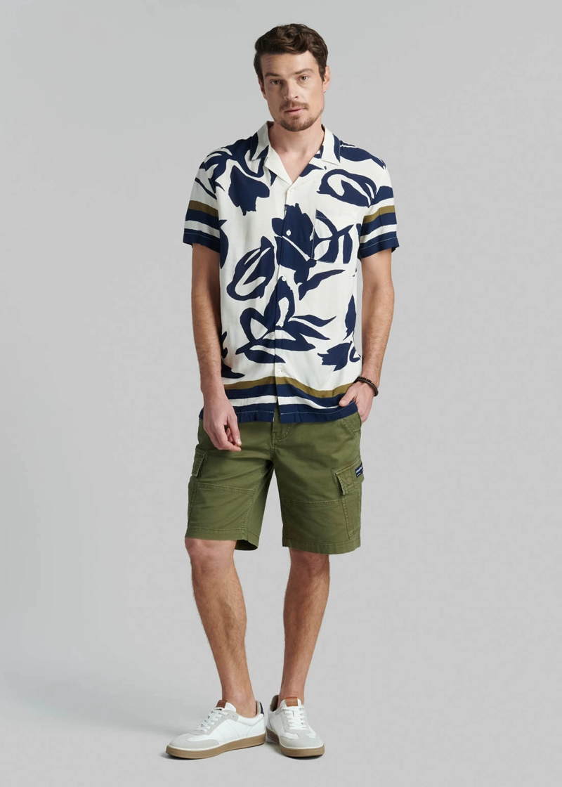 CAMISA CLAREMONT NAVY - 2