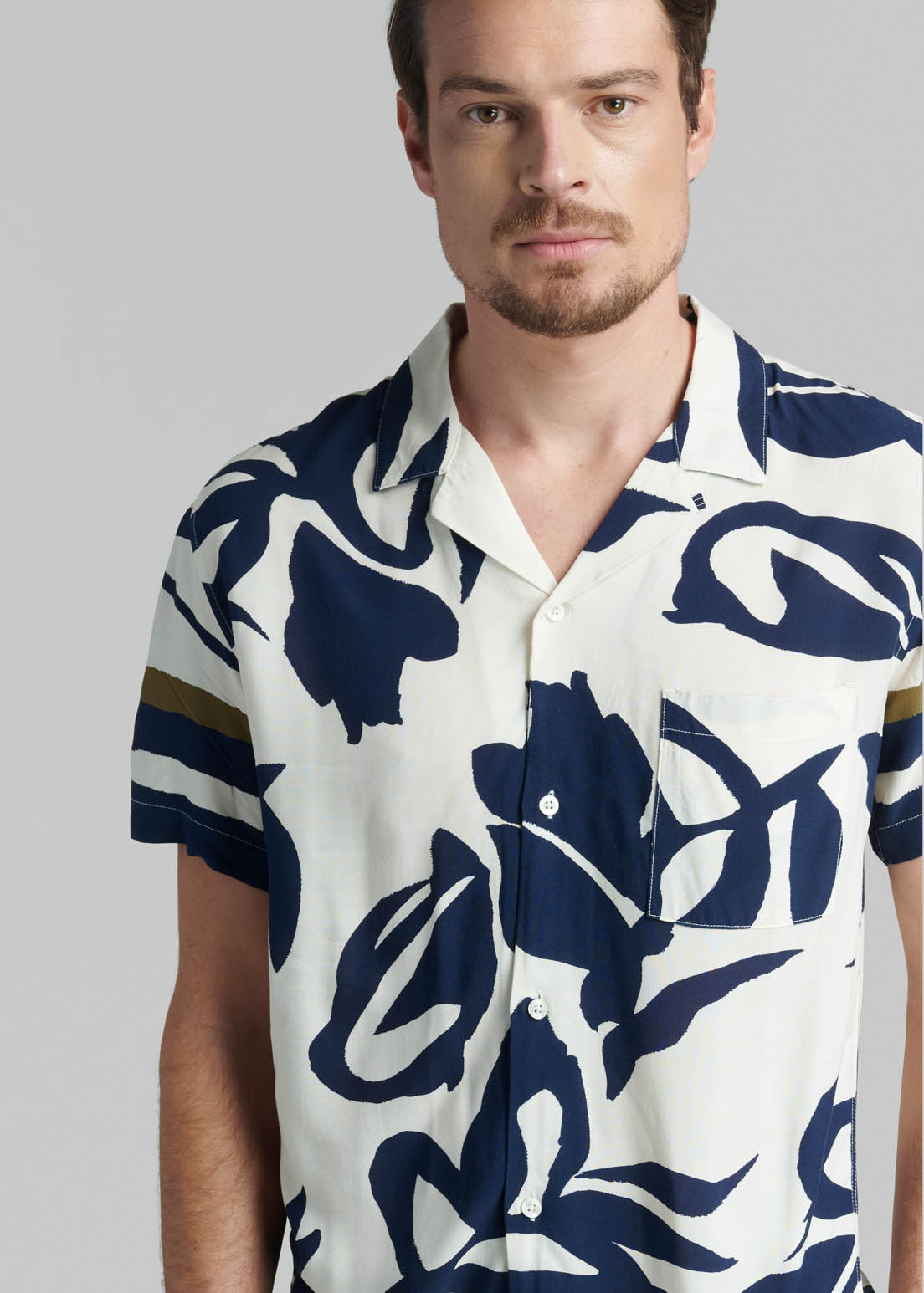 CAMISA CLAREMONT NAVY - 3