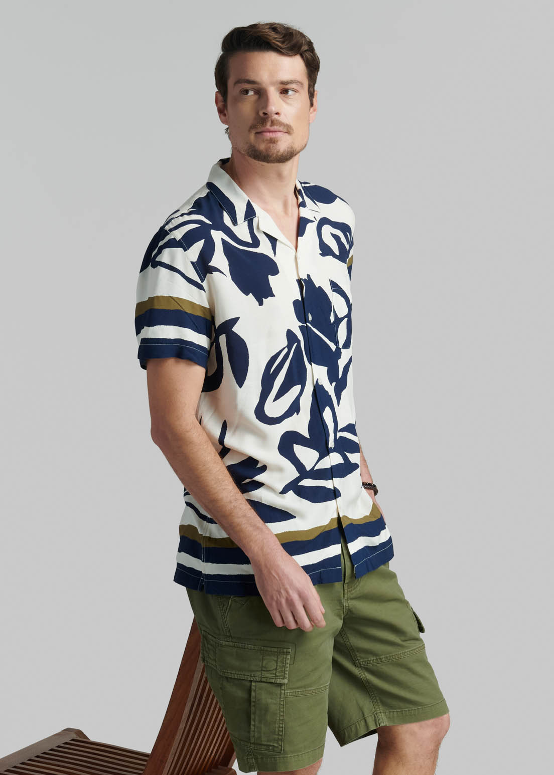 CAMISA CLAREMONT NAVY - 5