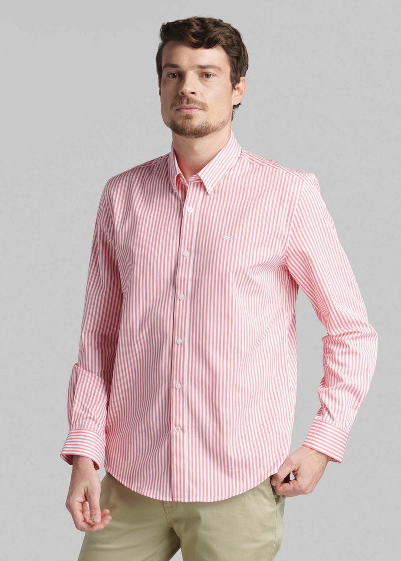 CAMISA FRESNO LT CORAL - 1
