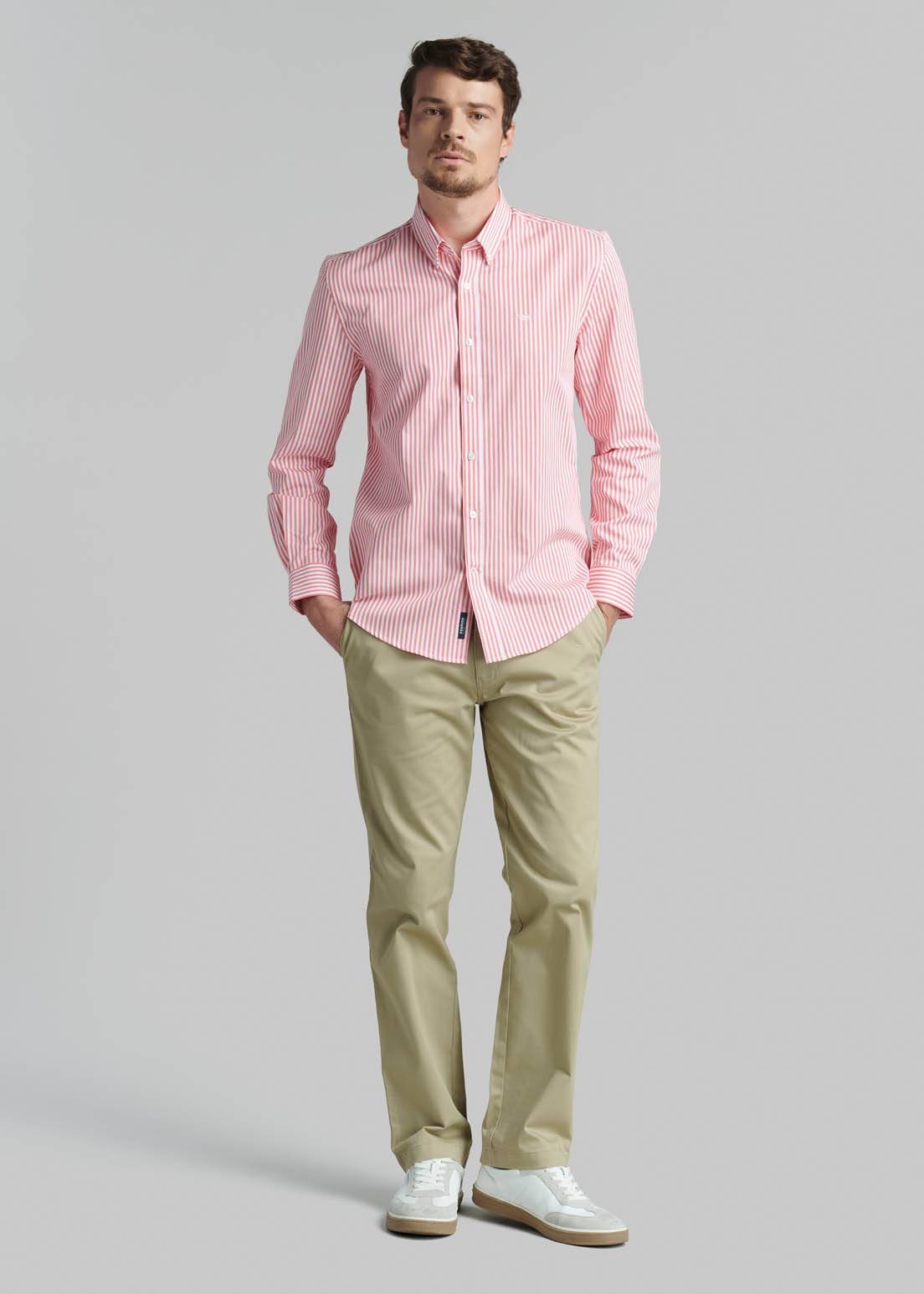 CAMISA FRESNO LT CORAL - 2