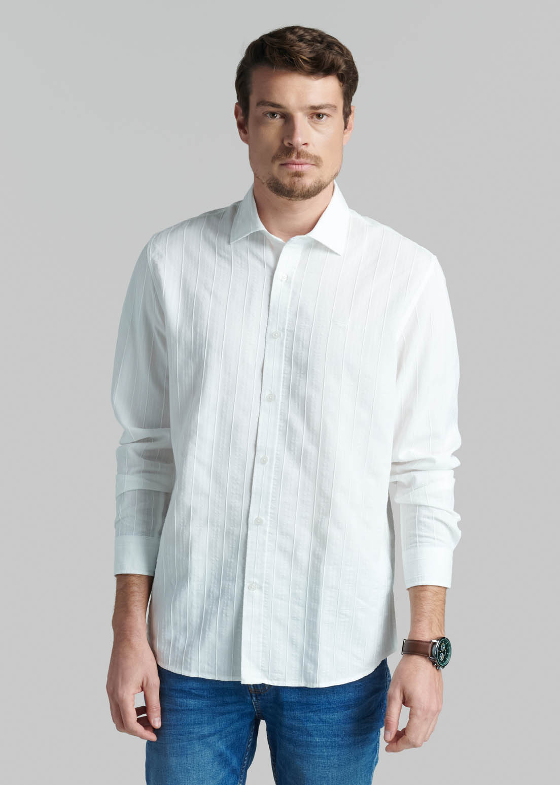 CAMISA SACRAMENTO WHITE - 1