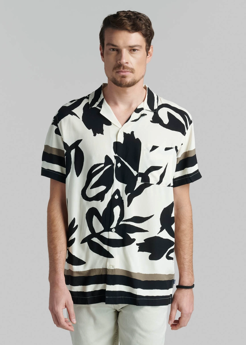CAMISA CLAREMONT BLACK - 1