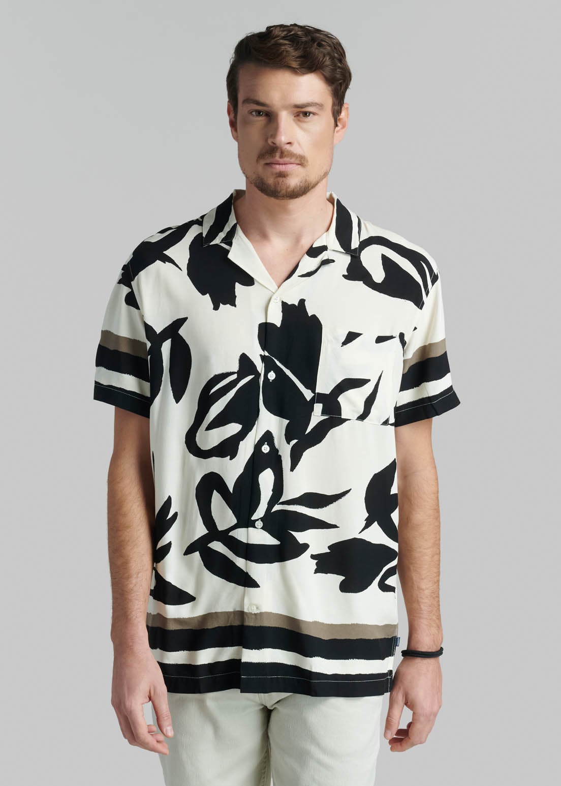 CAMISA CLAREMONT BLACK - 1