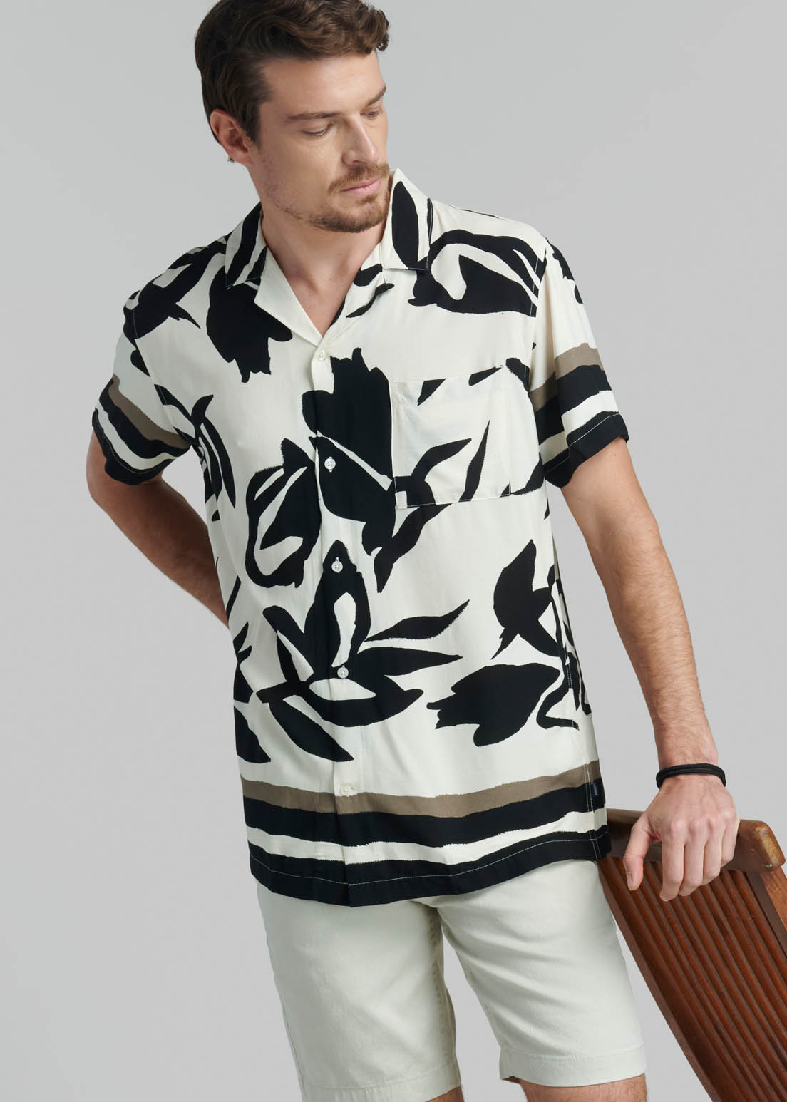CAMISA CLAREMONT BLACK - 5