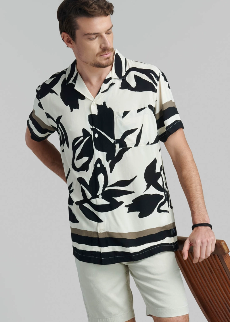 CAMISA CLAREMONT BLACK - 5