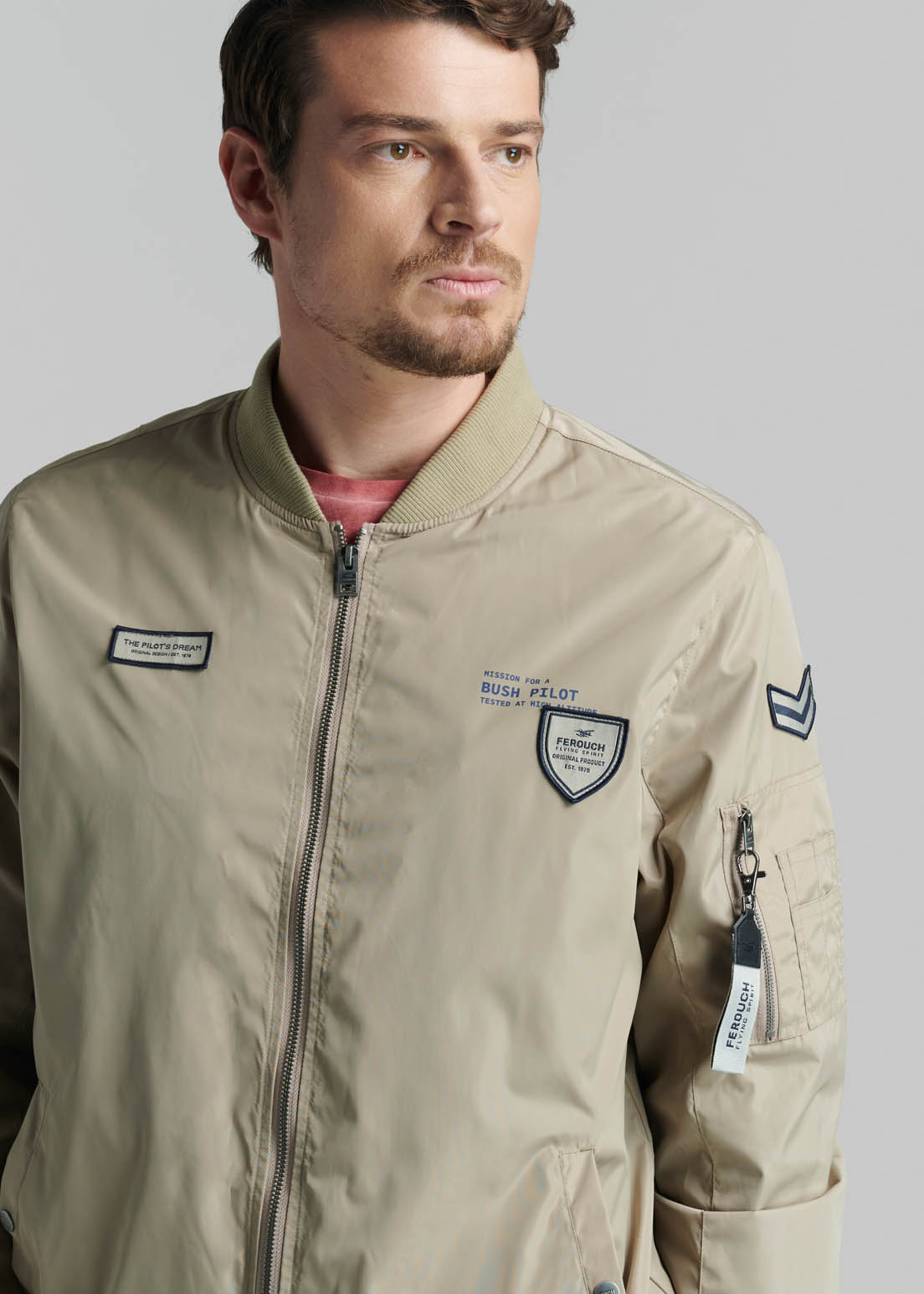 CHAQUETA PILOT SPORT SAND - 3