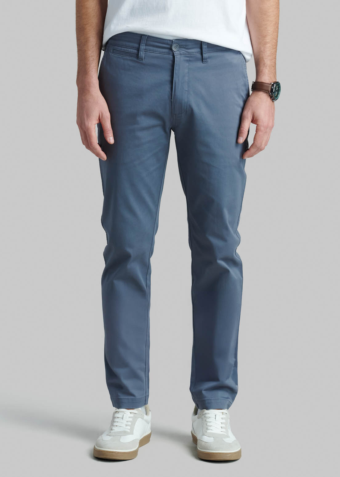 PANTALON BUSINESS TWILL SLIM /31 METAL - 1