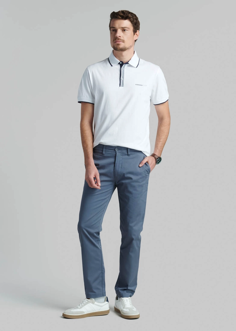 PANTALON BUSINESS TWILL SLIM /31 METAL - 2