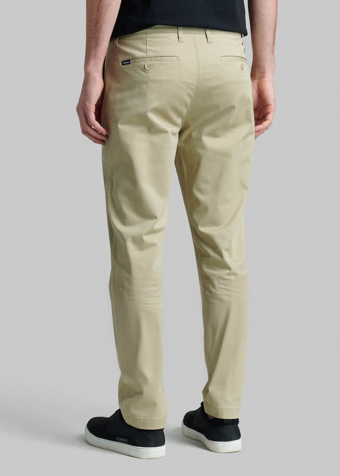 PANTALON BUSINESS TWILL SLIM /31 KHAKI - 4