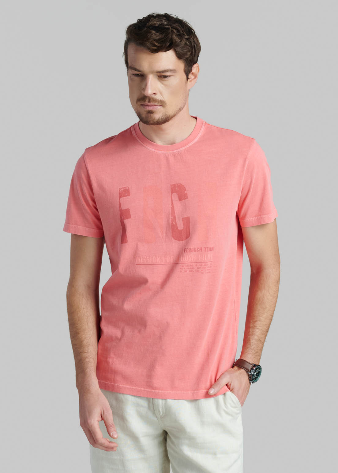 POLERA MONTANA LT CORAL - 1