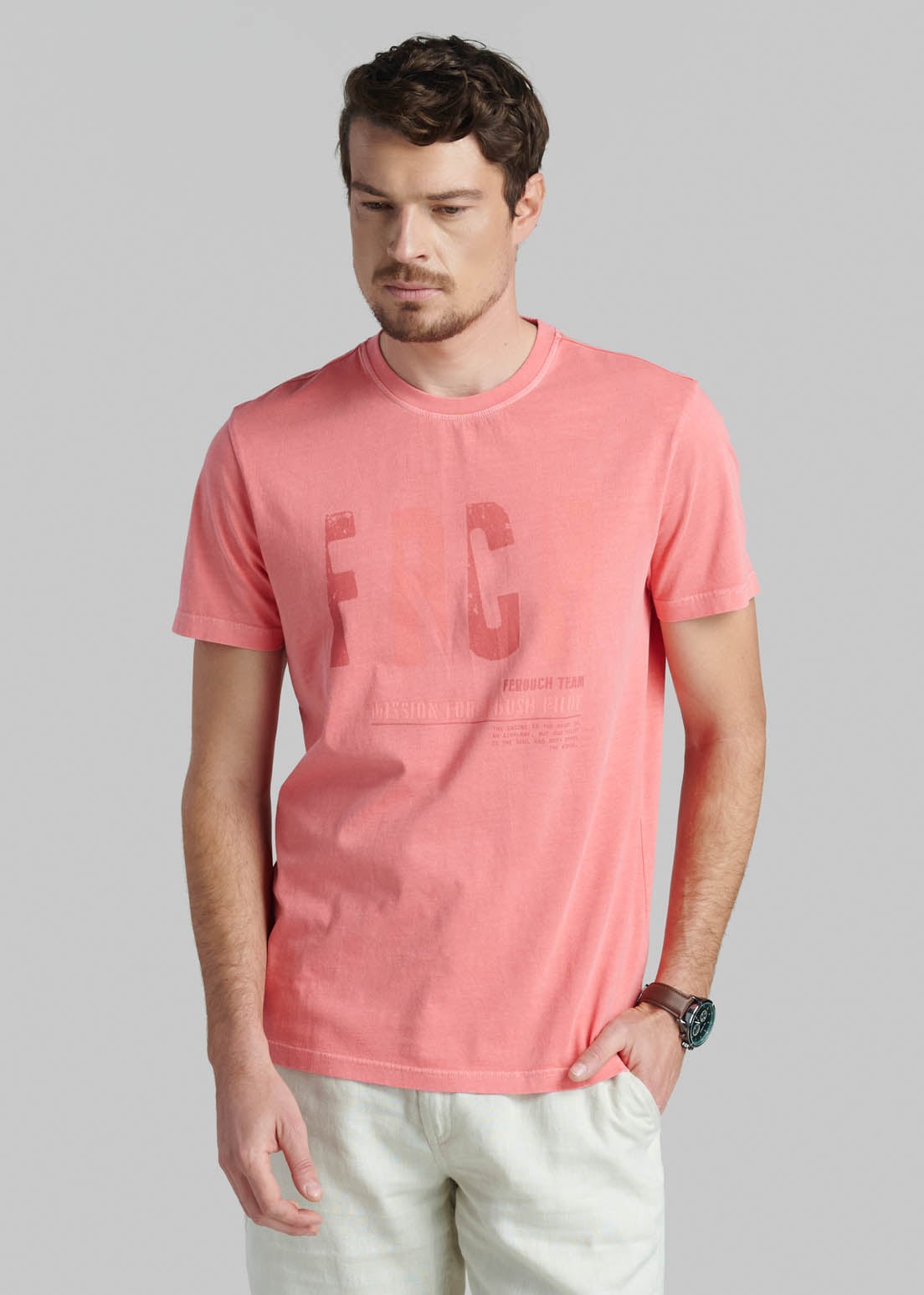 POLERA MONTANA LT CORAL - 1