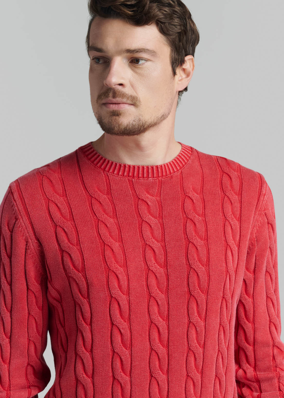 SWEATER CAMBRIDGE SPORT DK CORAL - 3