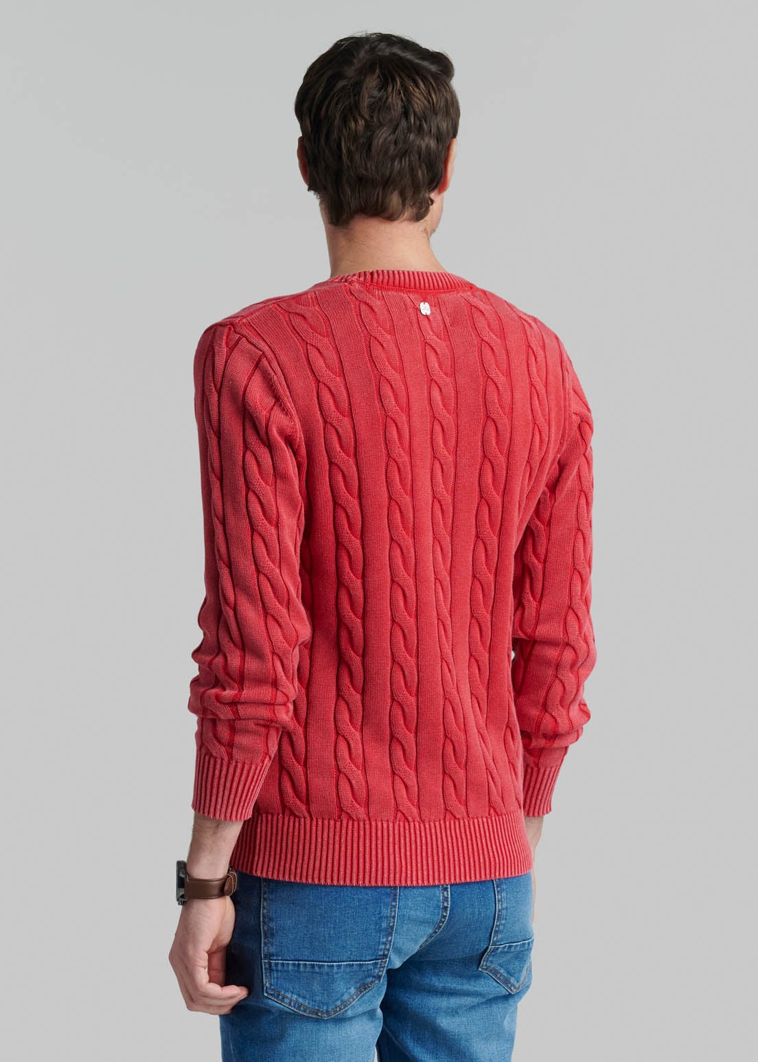 SWEATER CAMBRIDGE SPORT DK CORAL - 4