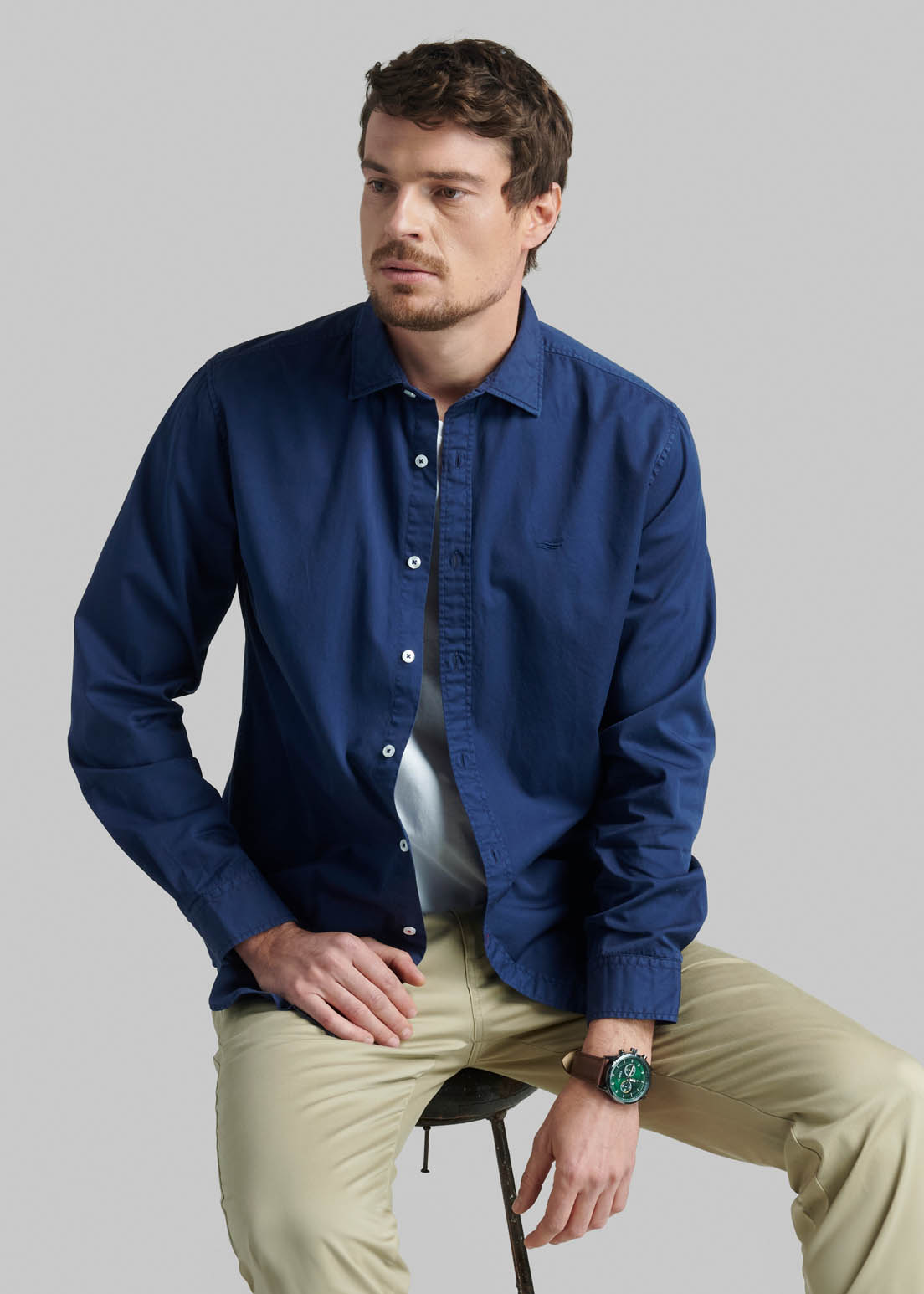 CAMISA OHIO REGULAR NAVY - 5