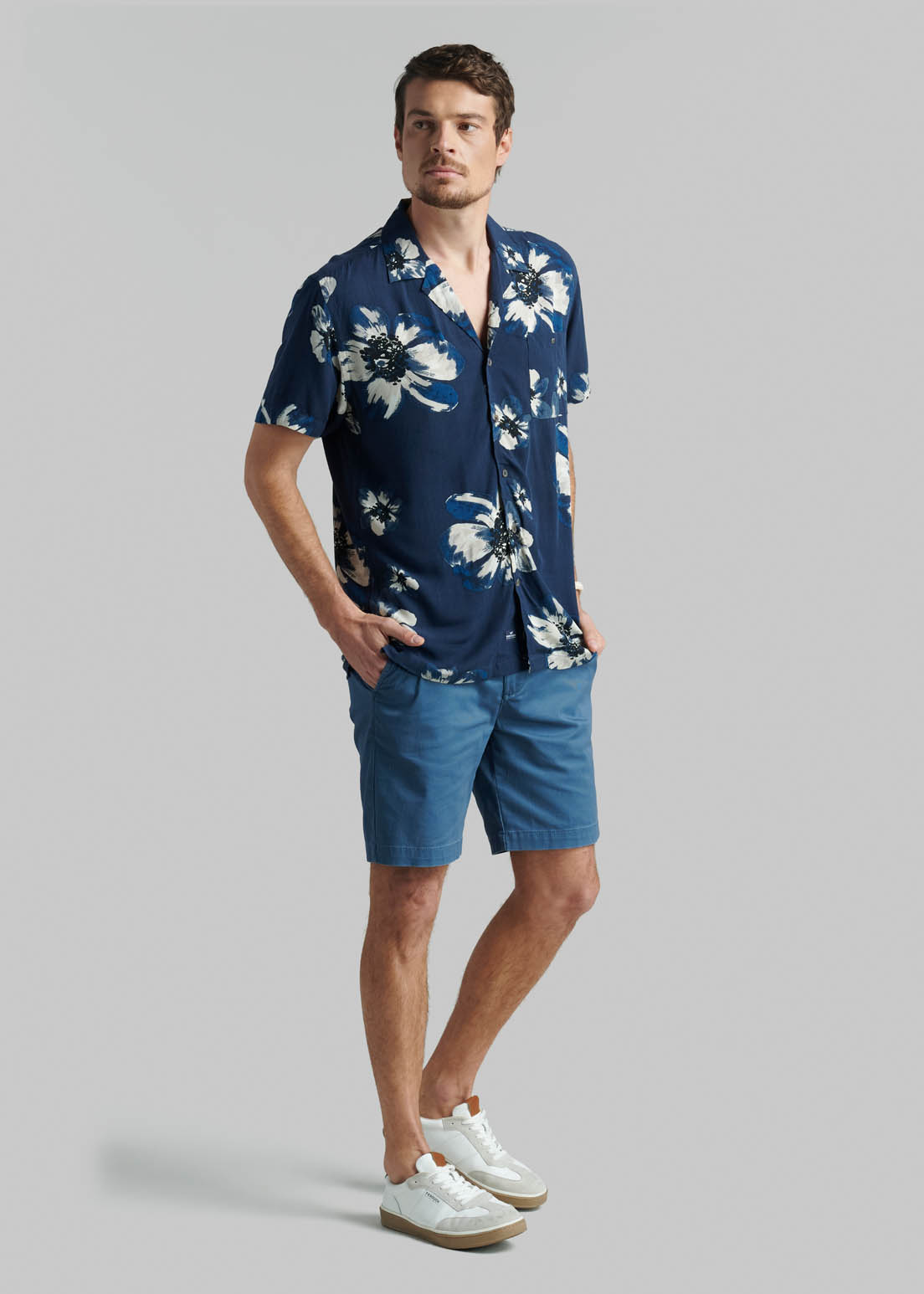 CAMISA DOVER NAVY - 2