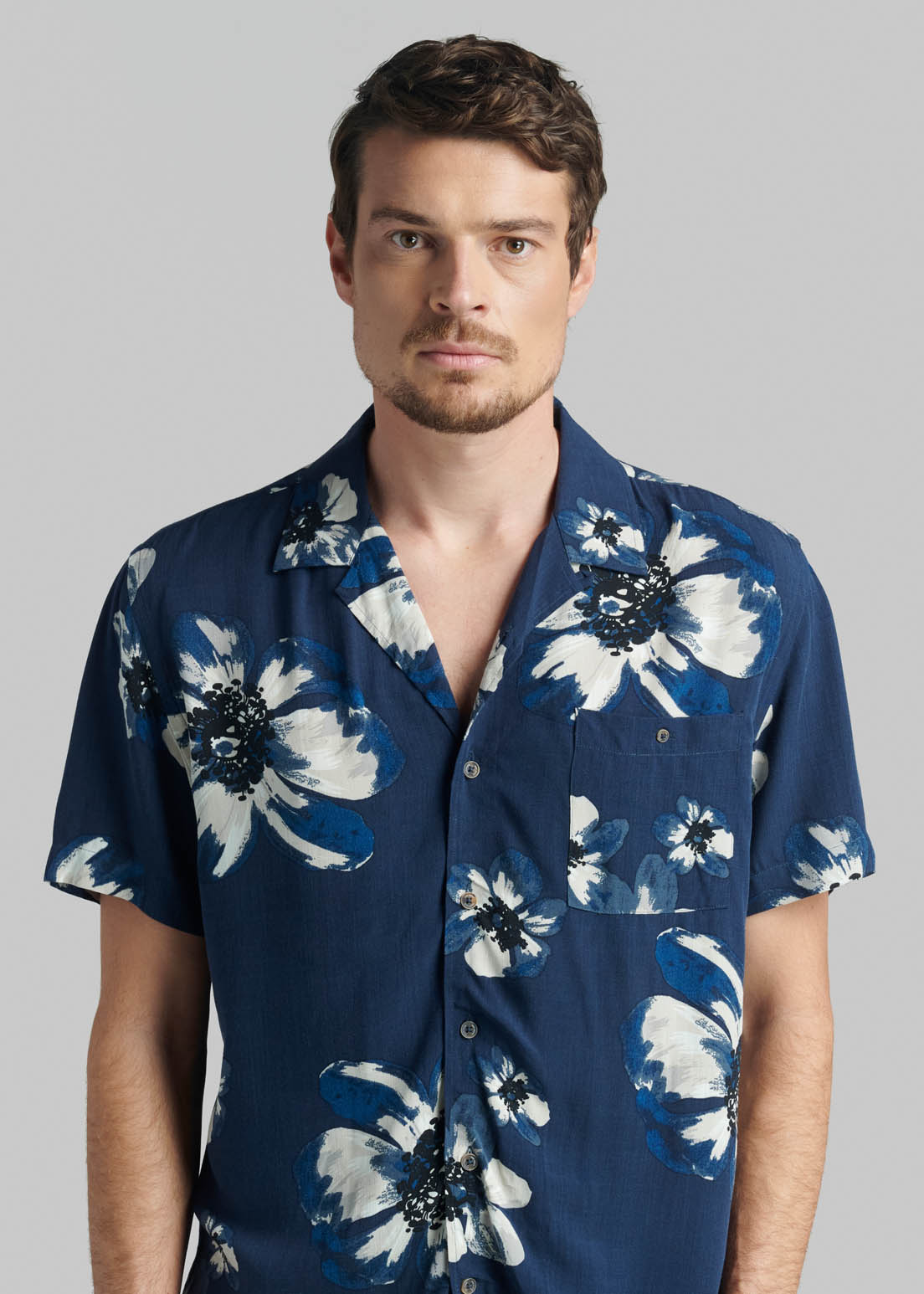 CAMISA DOVER NAVY - 3
