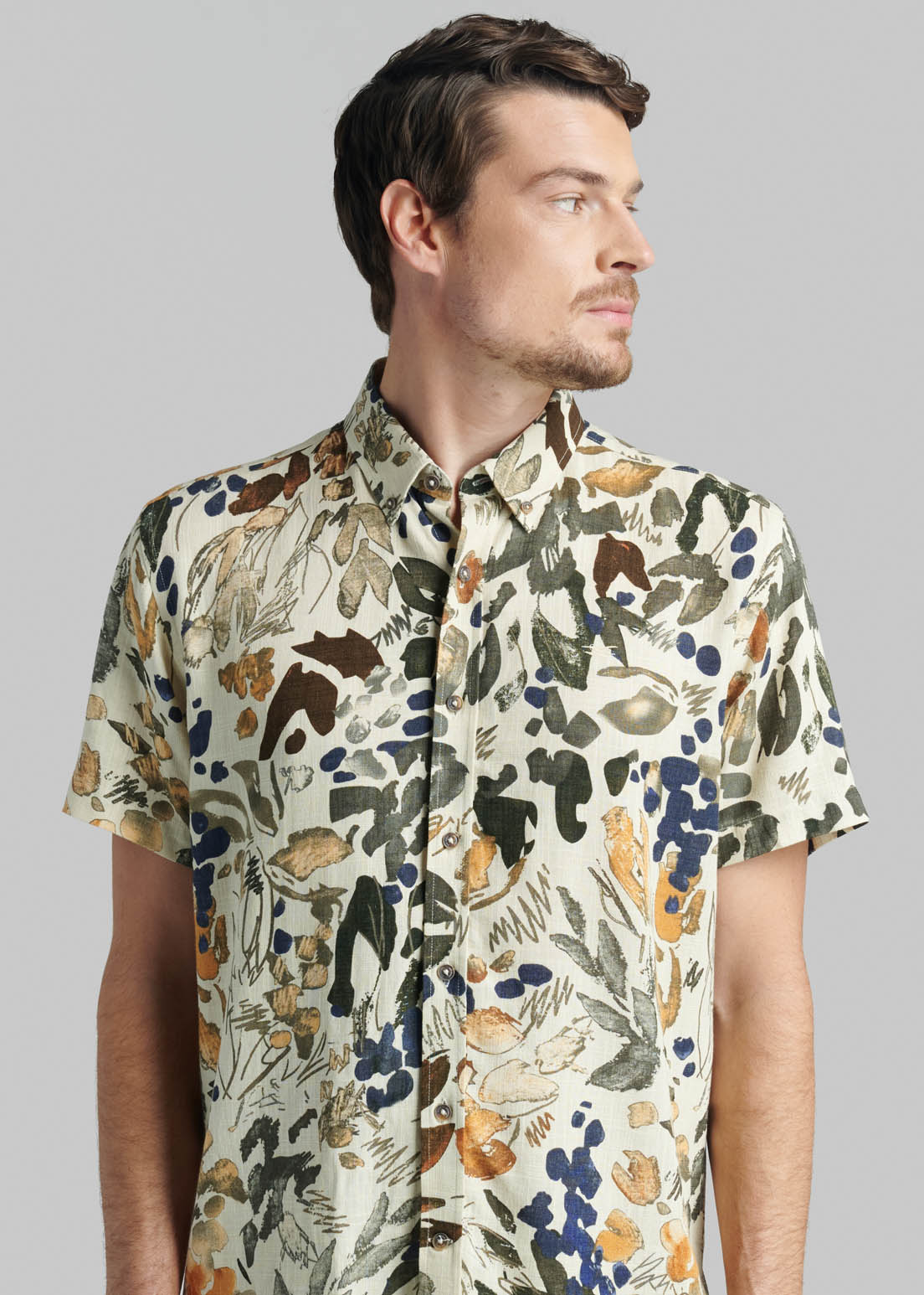 CAMISA LAS VEGAS BEIGE - 3