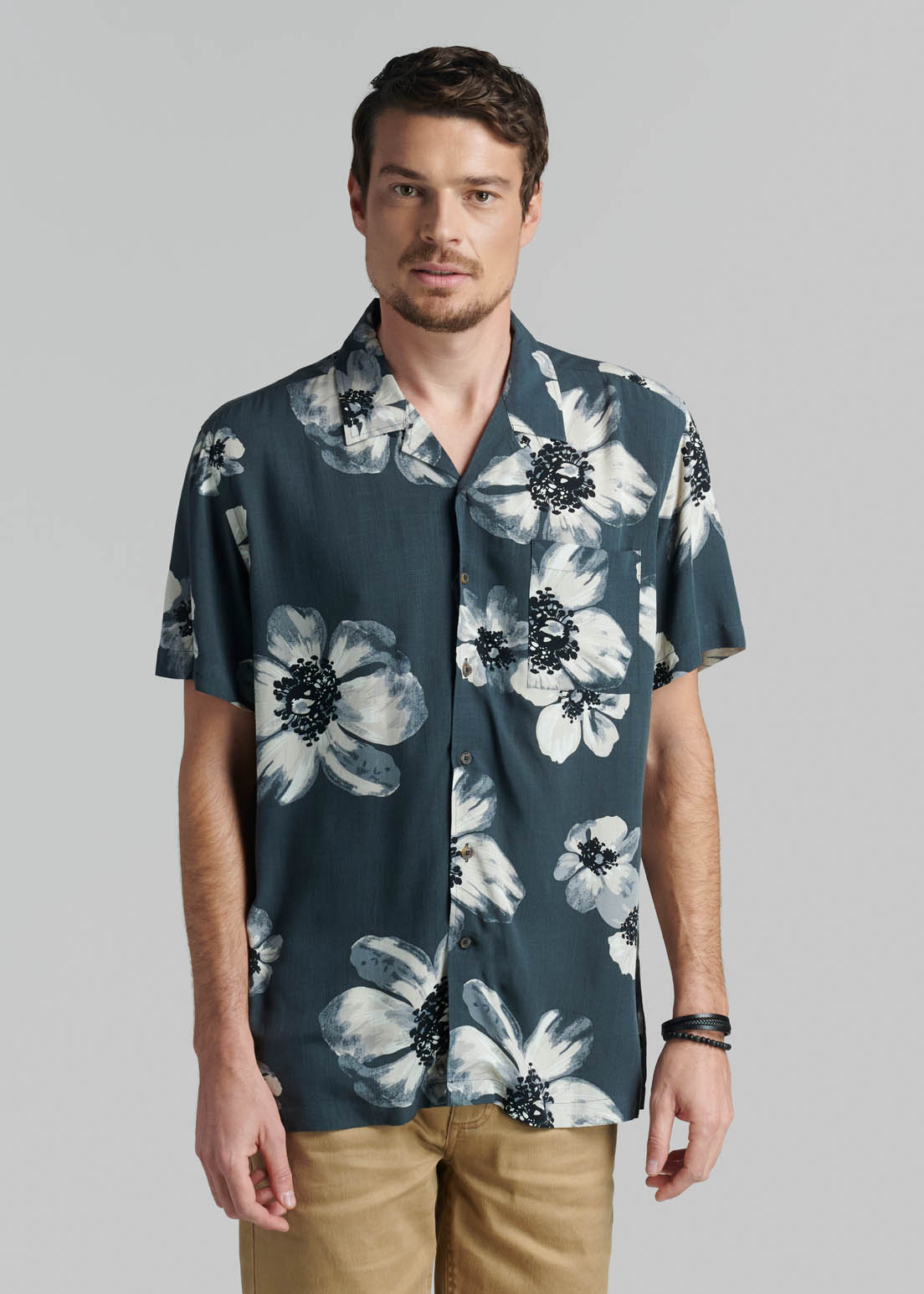 CAMISA DOVER GRAFITO - 1