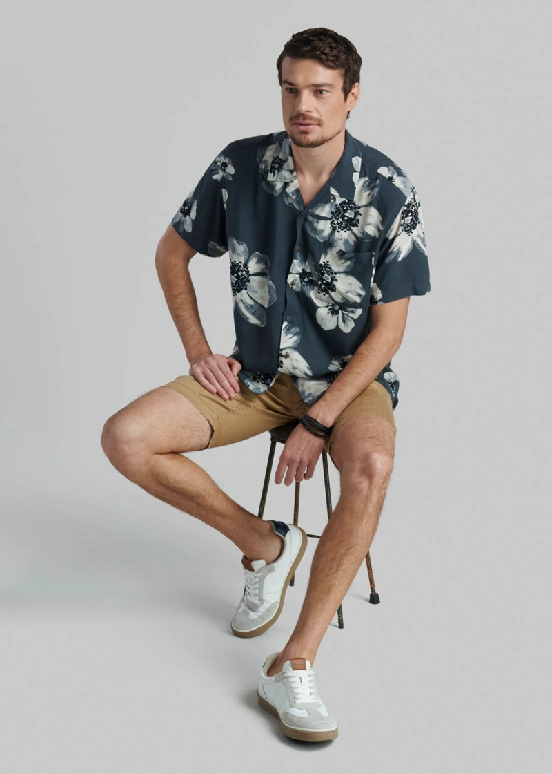 CAMISA DOVER GRAFITO - 5