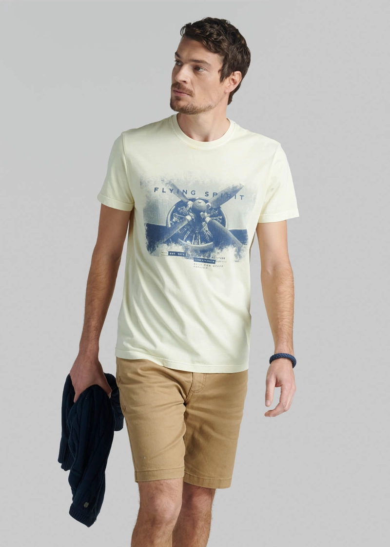 POLERA MICHIGAN LT BUTTER - 5
