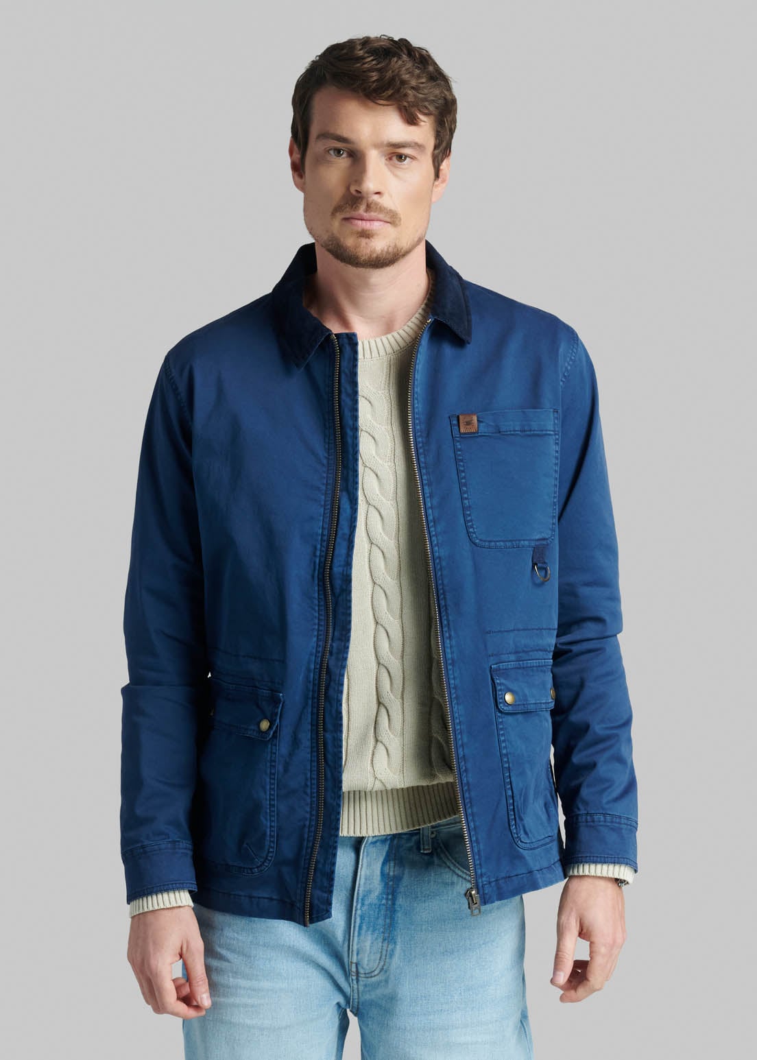 CHAQUETA PHOENIX SPORT INDIGO - 1