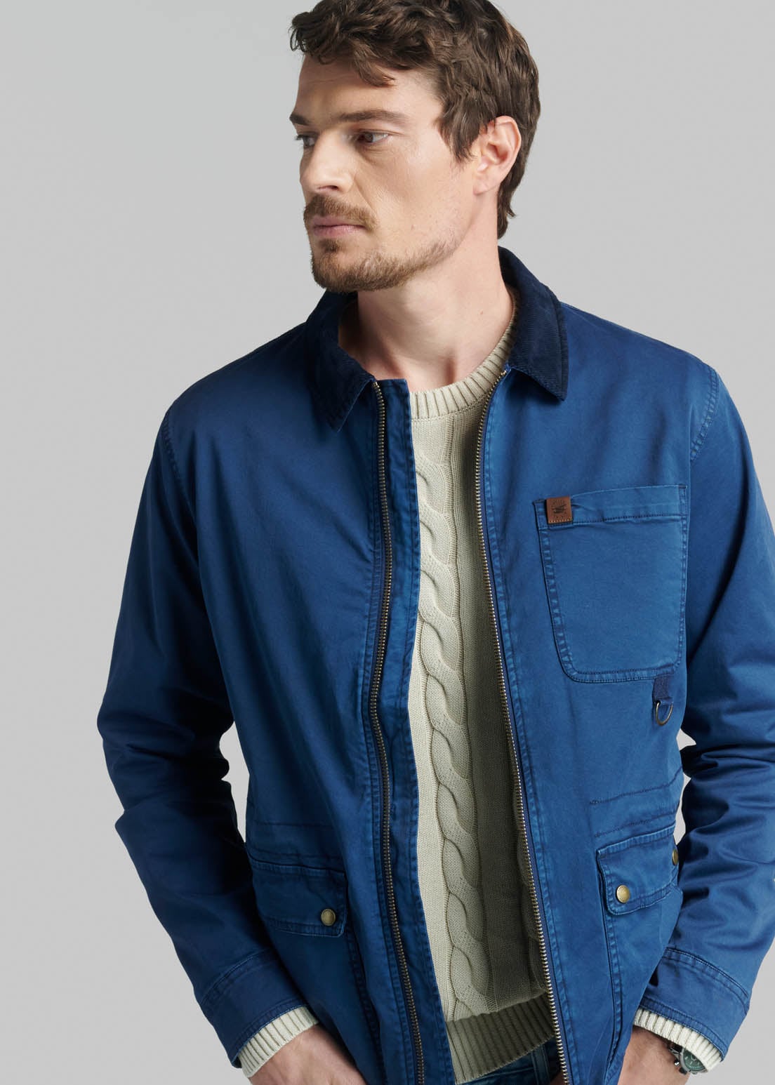 CHAQUETA PHOENIX SPORT INDIGO - 3