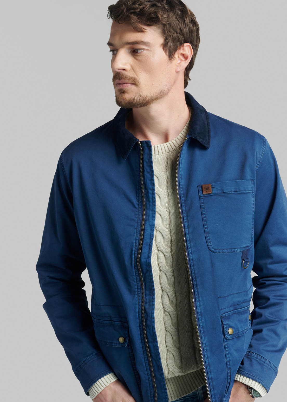 CHAQUETA PHOENIX SPORT INDIGO - 3