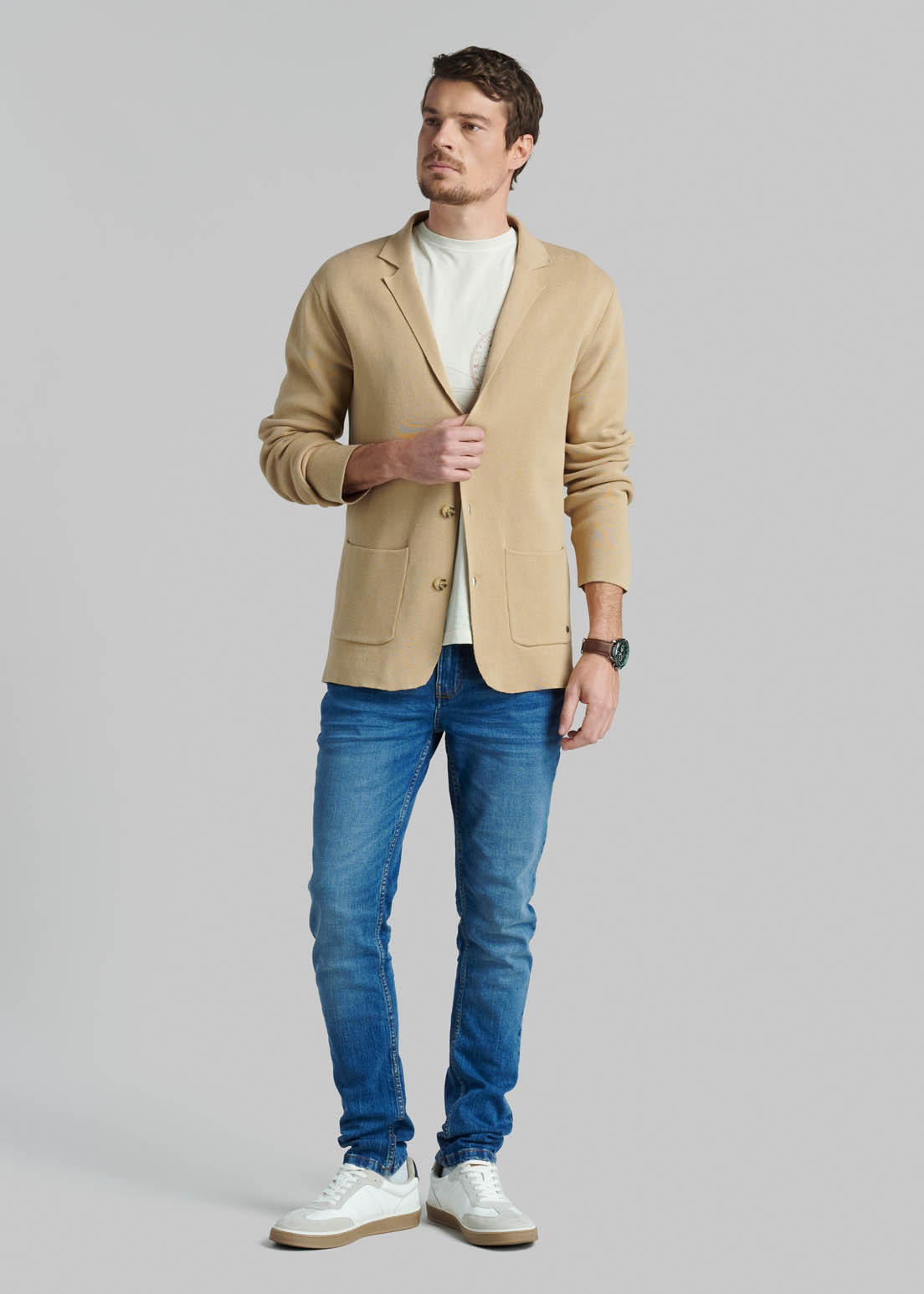 CARDIGAN BOSTON LT NUT - 2