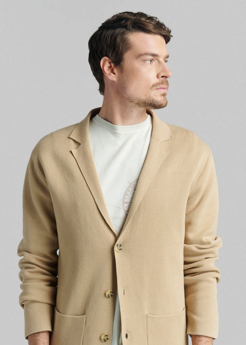CARDIGAN BOSTON LT NUT - 3