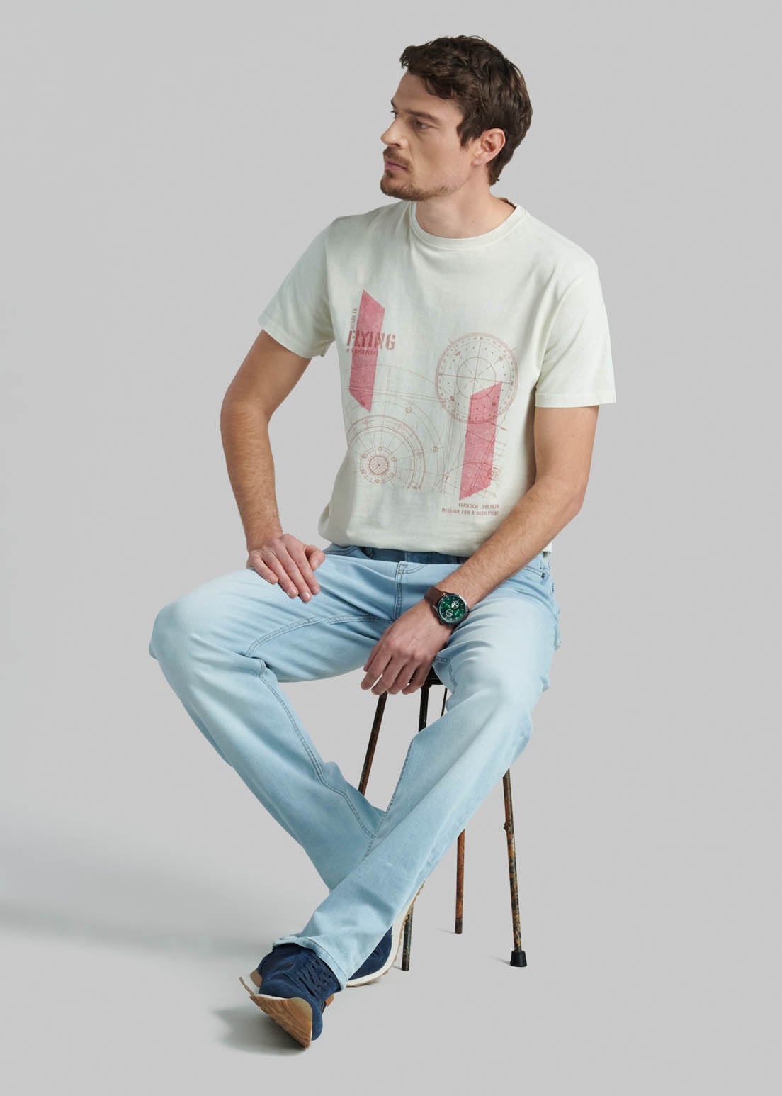 JEANS OHIO SPORT LT BLUE - 5