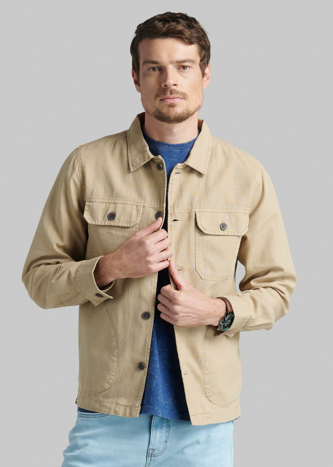 CHAQUETA DALLAS SPORT TOASTED - 1