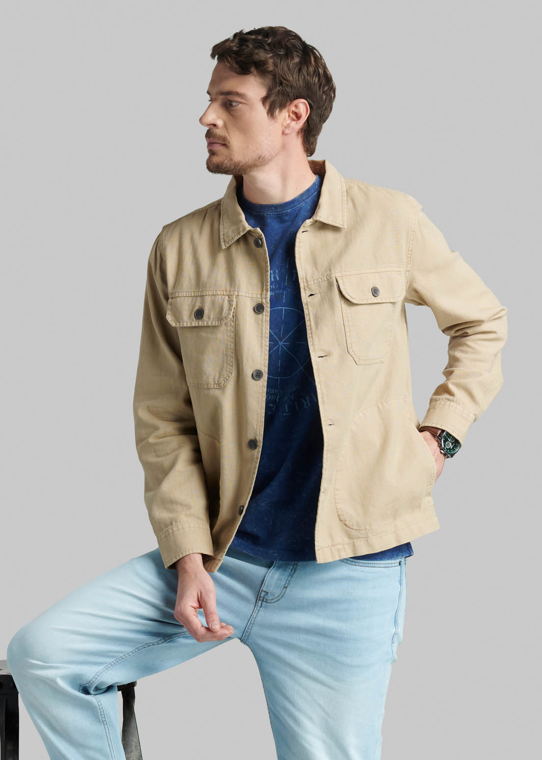 CHAQUETA DALLAS SPORT TOASTED - 5