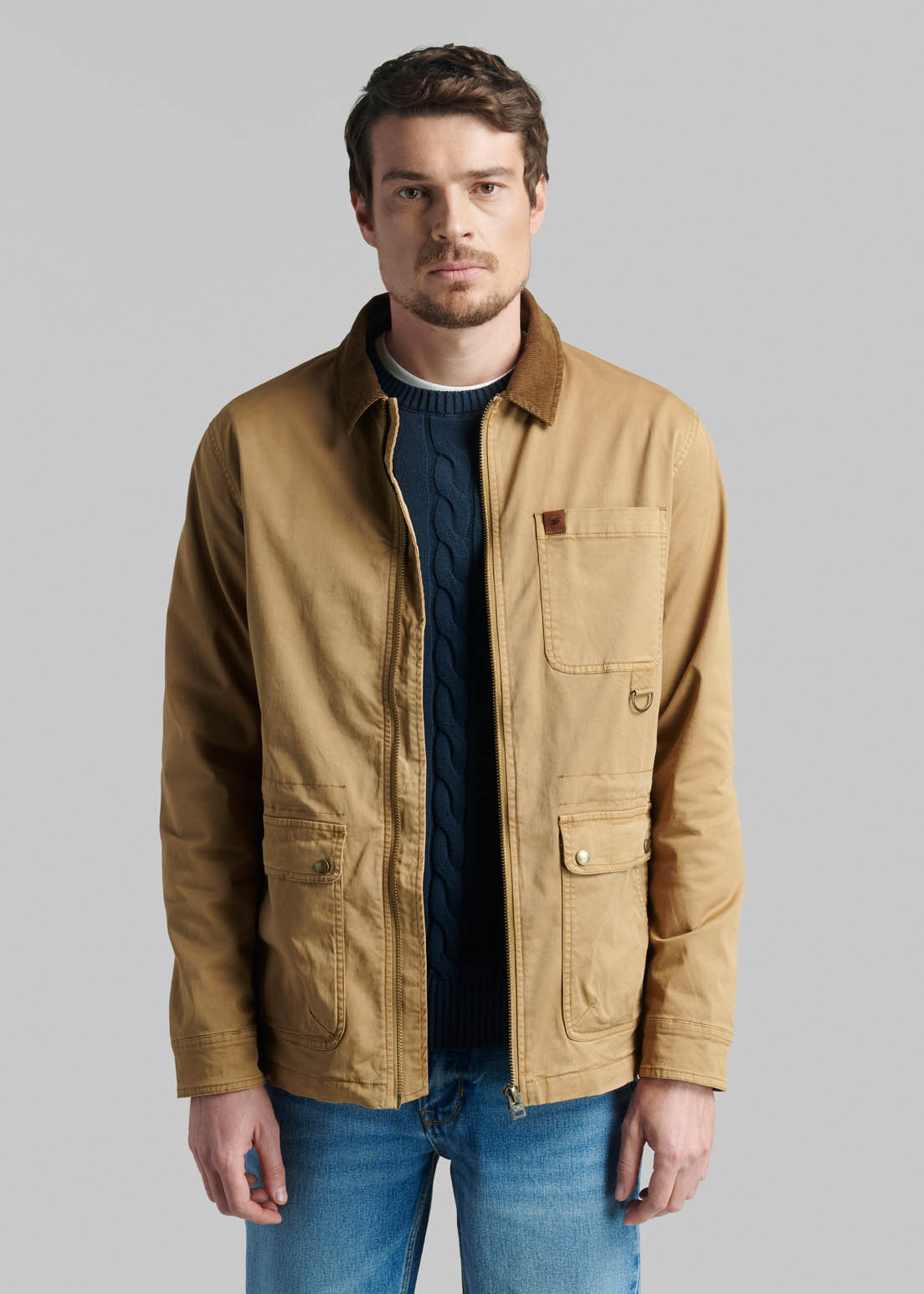 CHAQUETA PHOENIX SPORT MUSTARD - 1