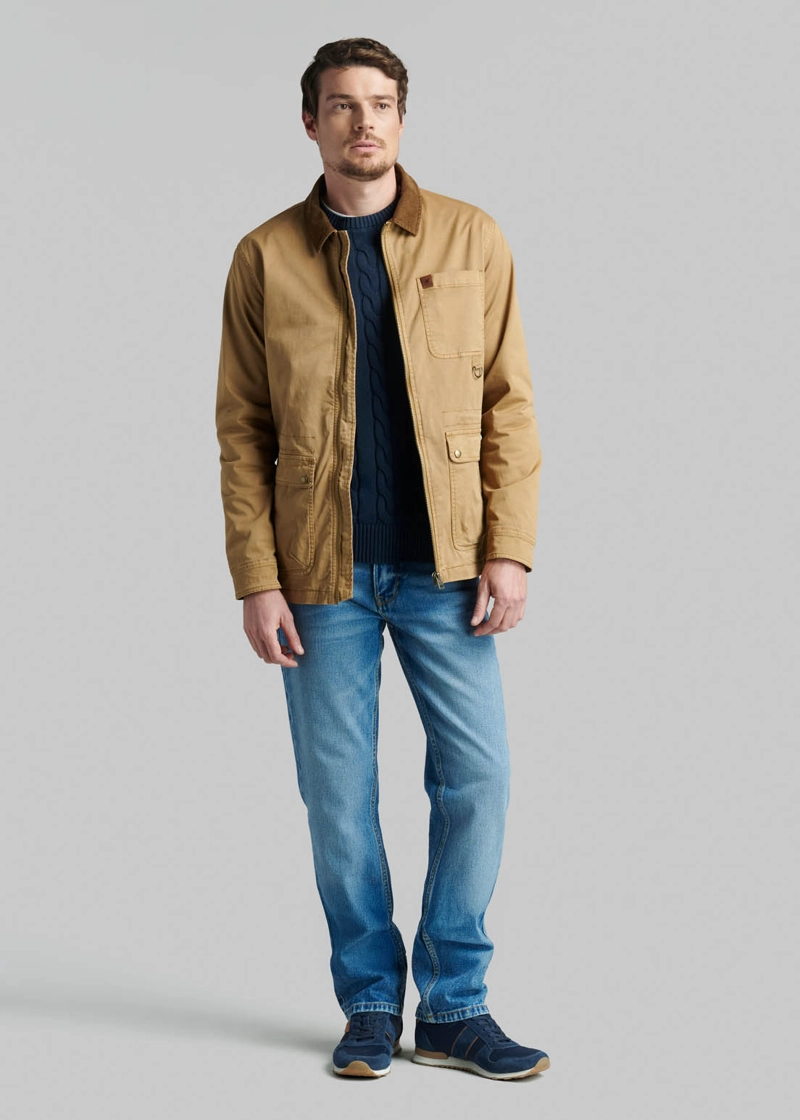 CHAQUETA PHOENIX SPORT MUSTARD - 2