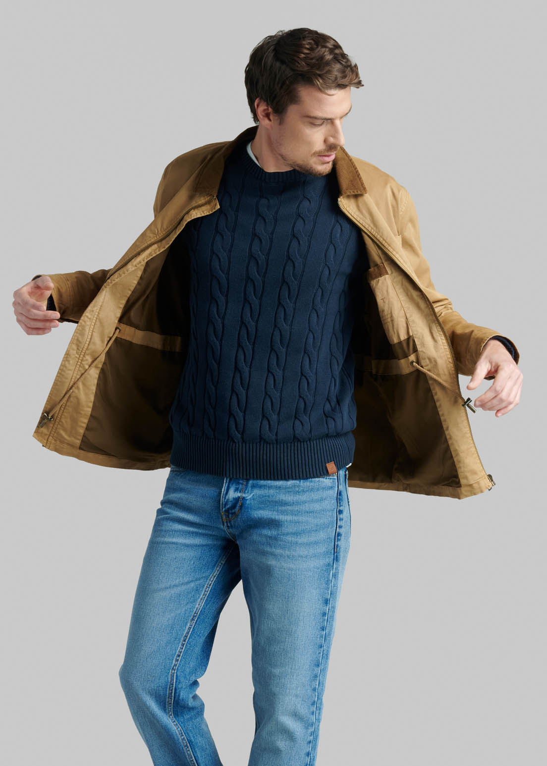CHAQUETA PHOENIX SPORT MUSTARD - 5