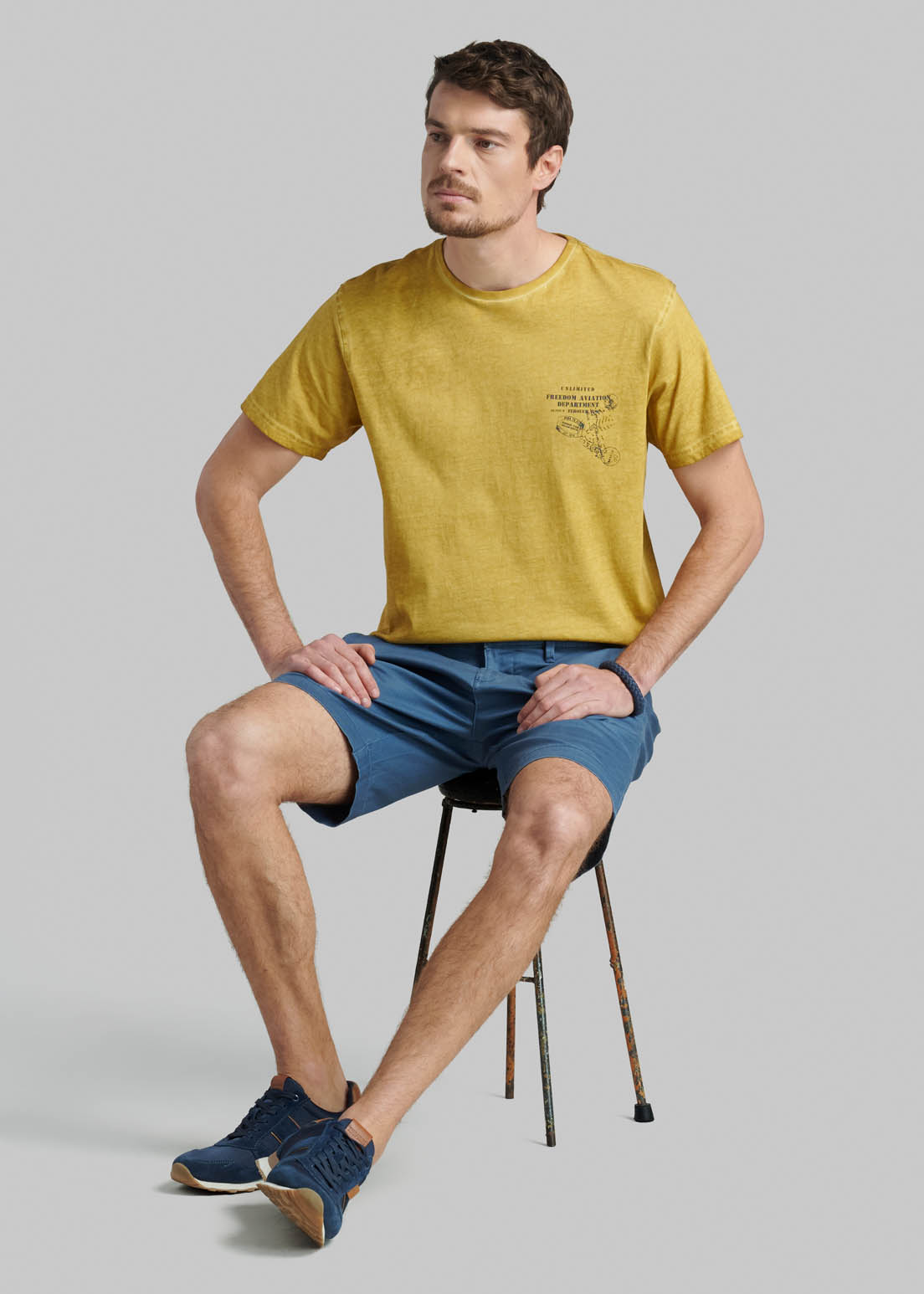 BERMUDA WISCONSIN CASUAL BLUE - 5