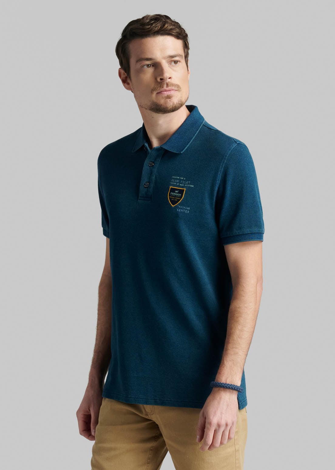 POLERA PORTLAND INDIGO - 1