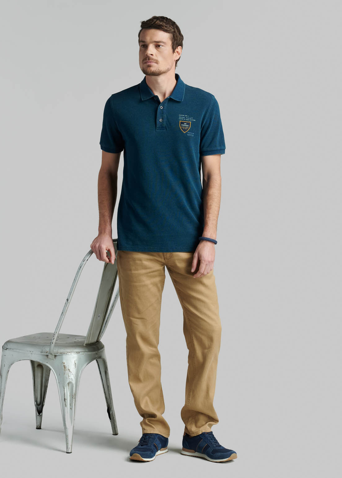 POLERA PORTLAND INDIGO - 5