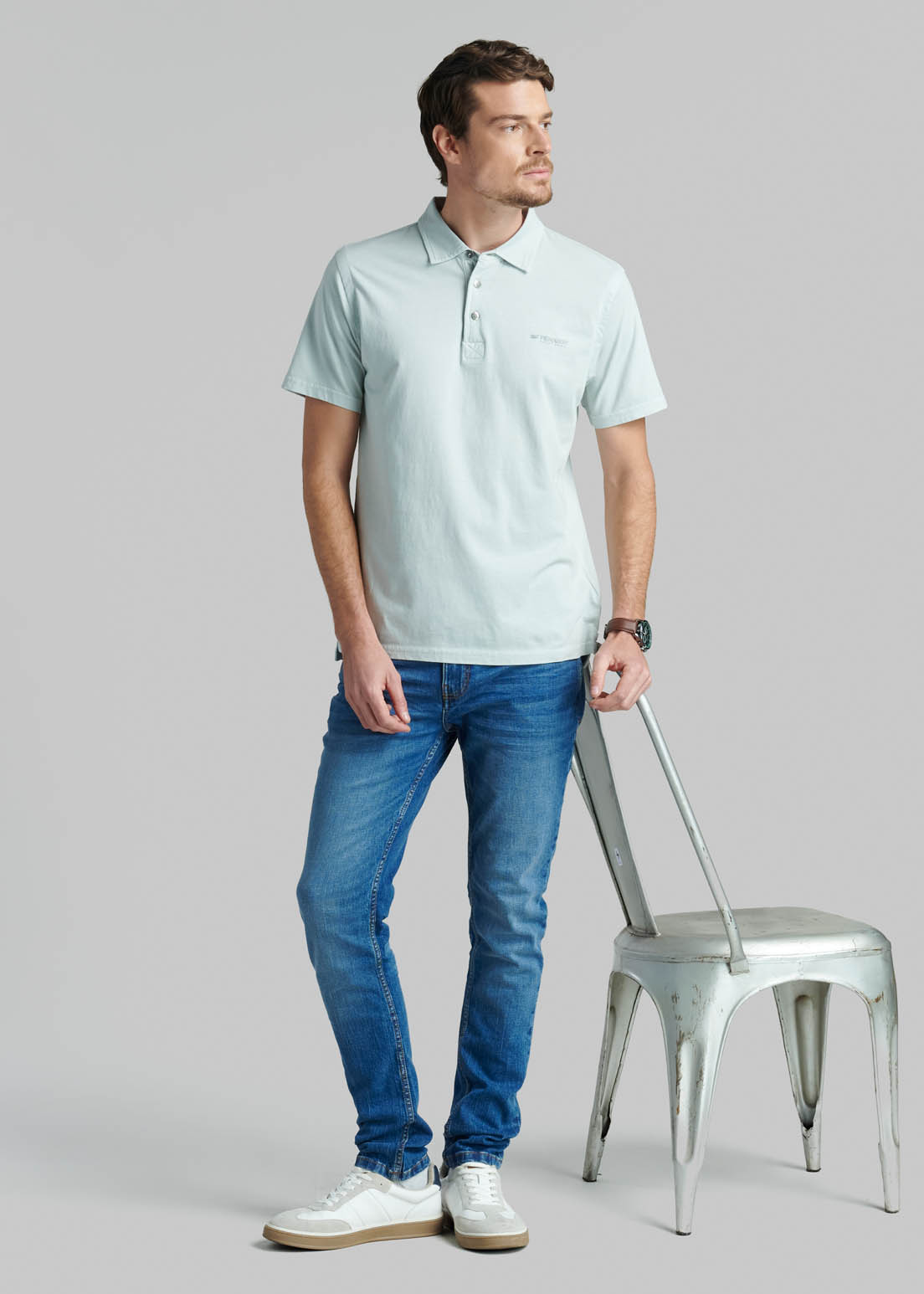 POLERA ORLANDO LT GREY - 5