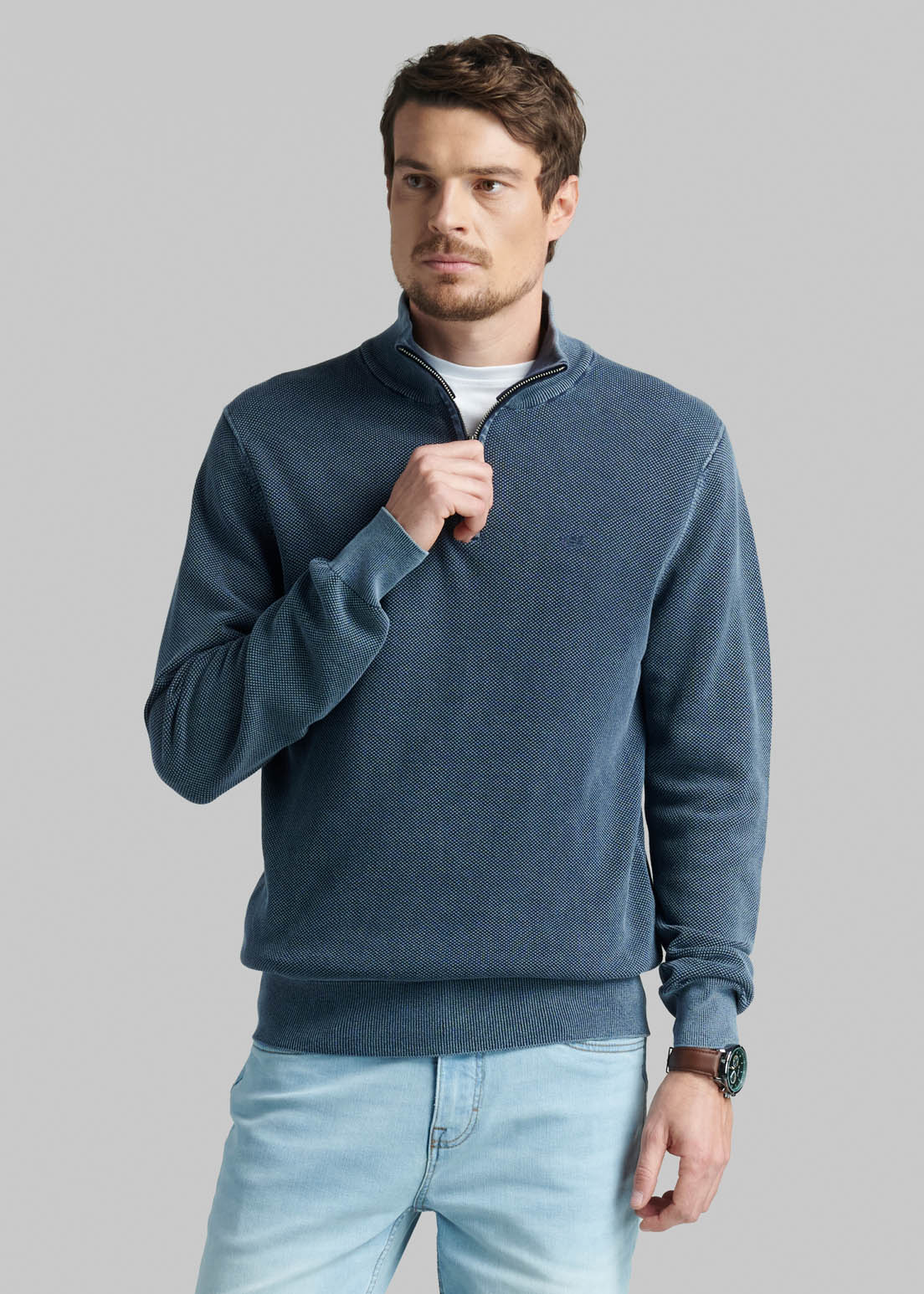 SWEATER BAYTOWN NAVY - 1