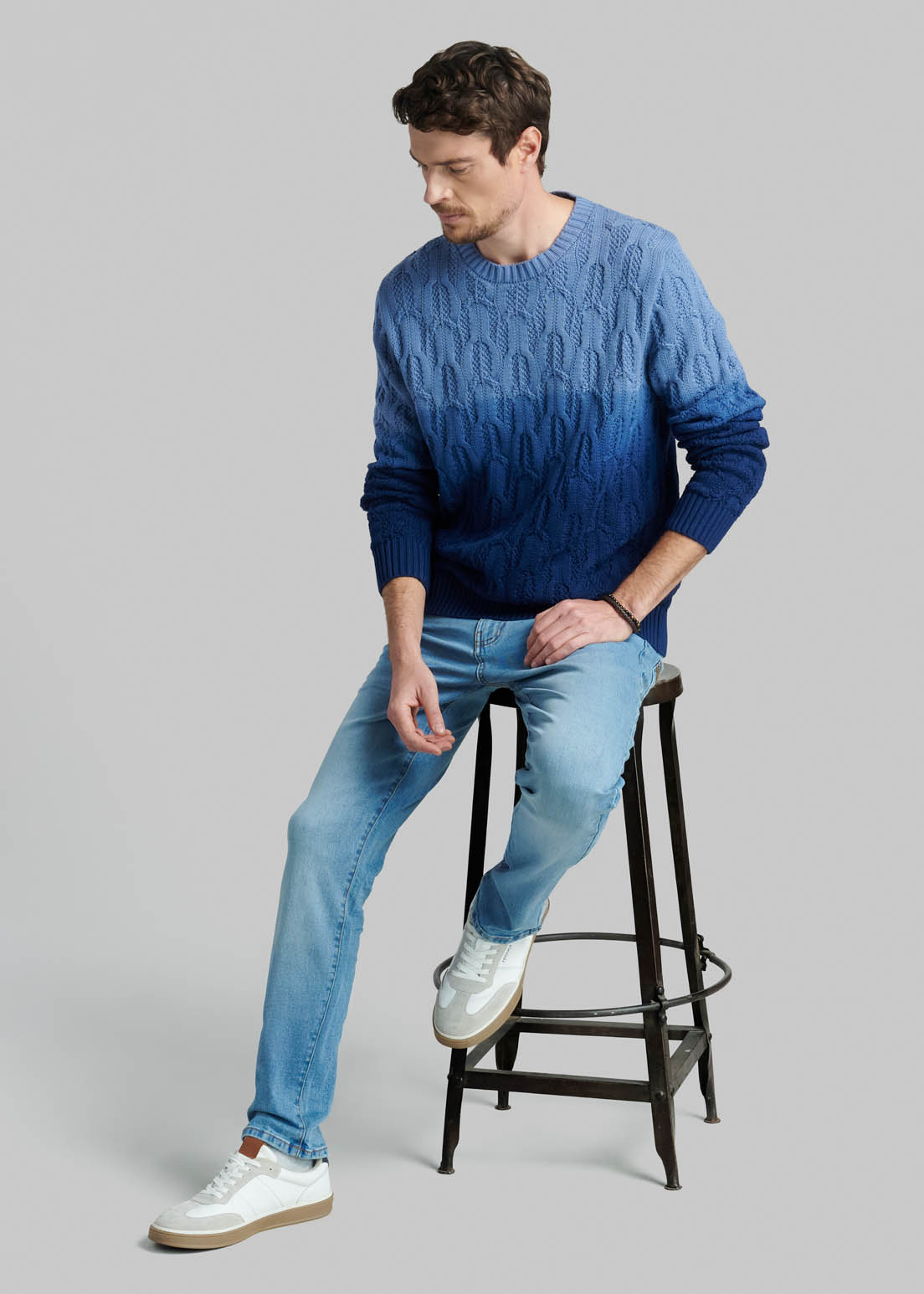 SWEATER SEATTLE SPORT BLUE - 5