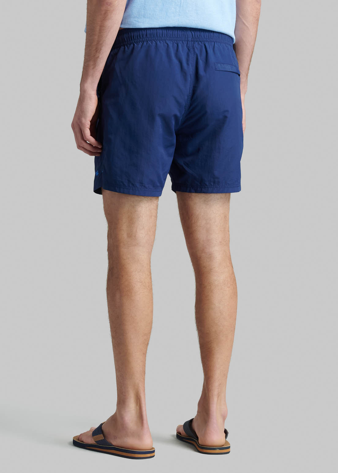 TRAJE DE BAÑO BASICO NAVY - 4