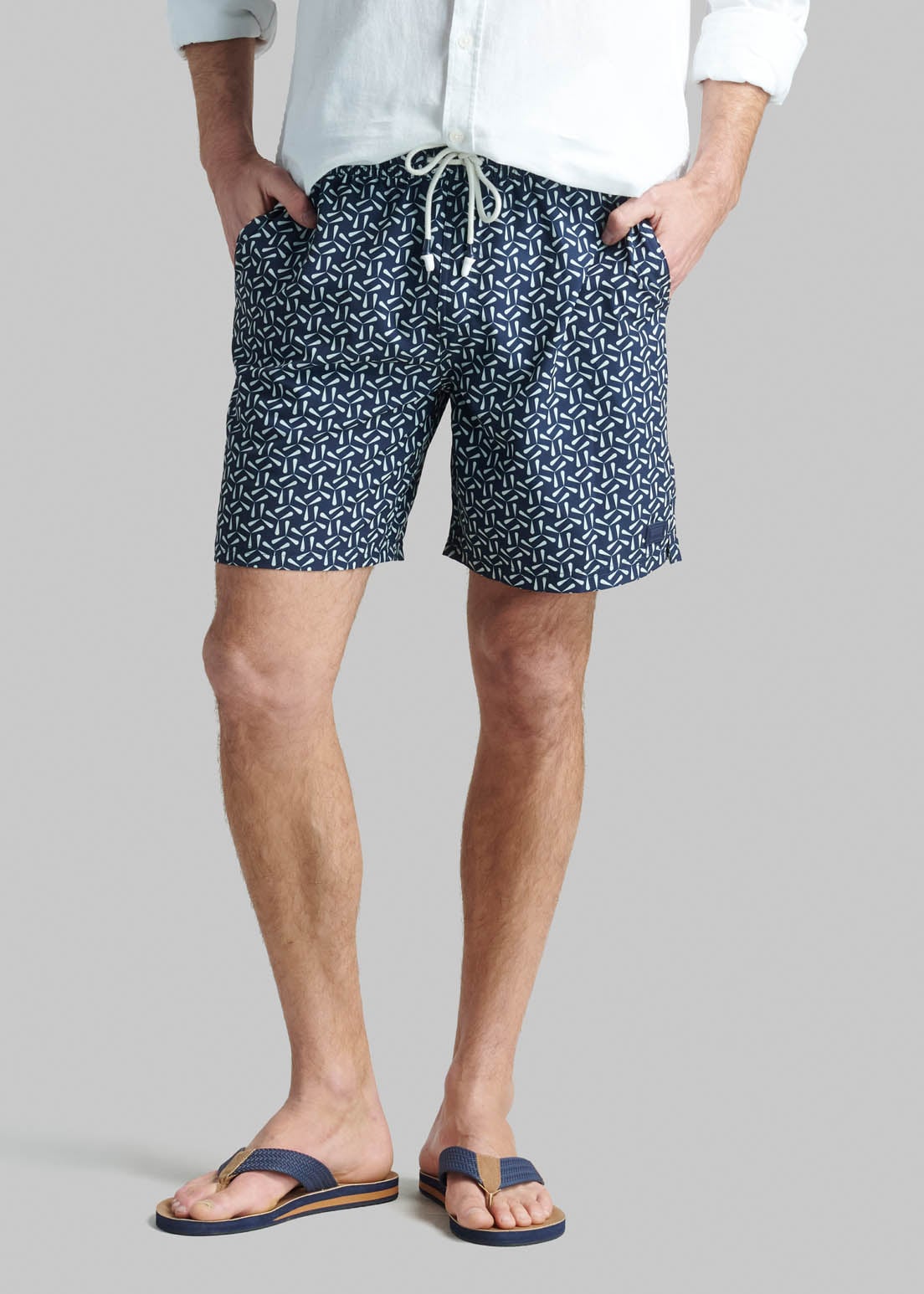 TRAJE DE BAÑO BRIGHTON SPORT NAVY - 1
